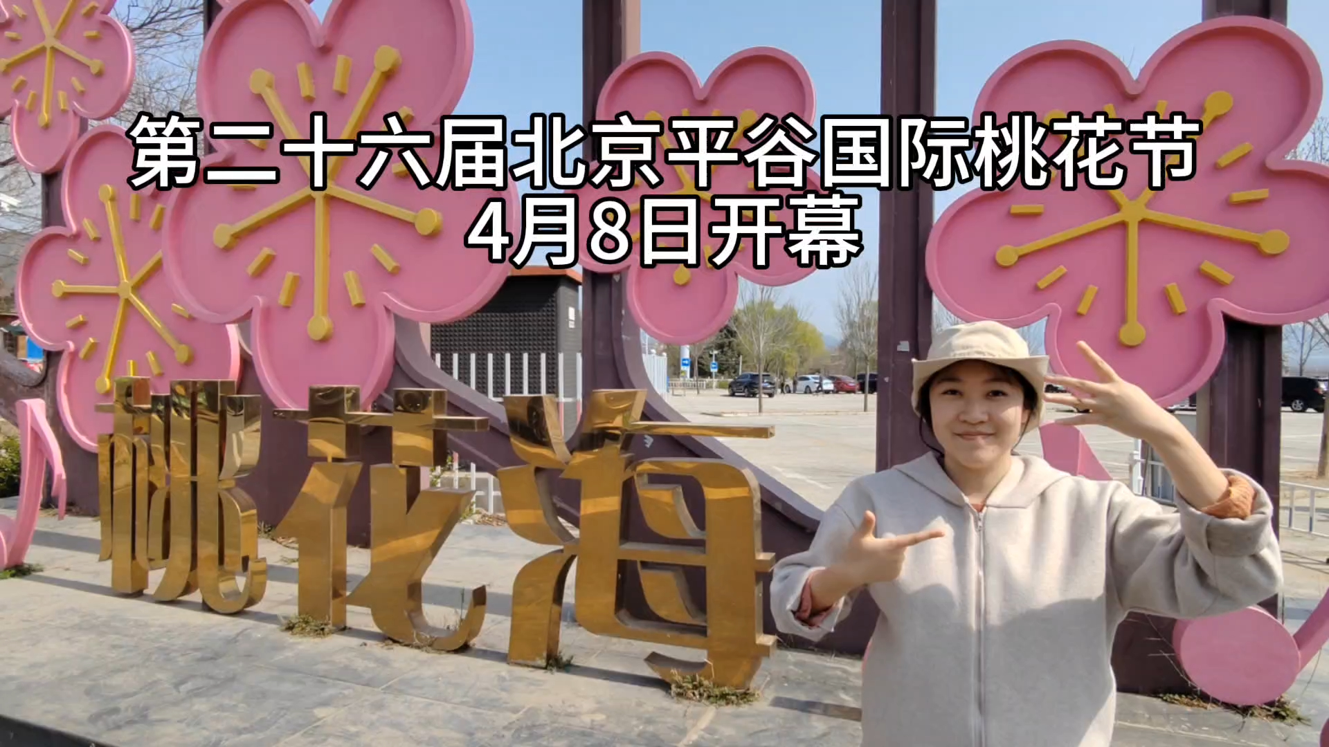 【每日手语】第二十六届北京平谷国际桃花节4月8日开幕.