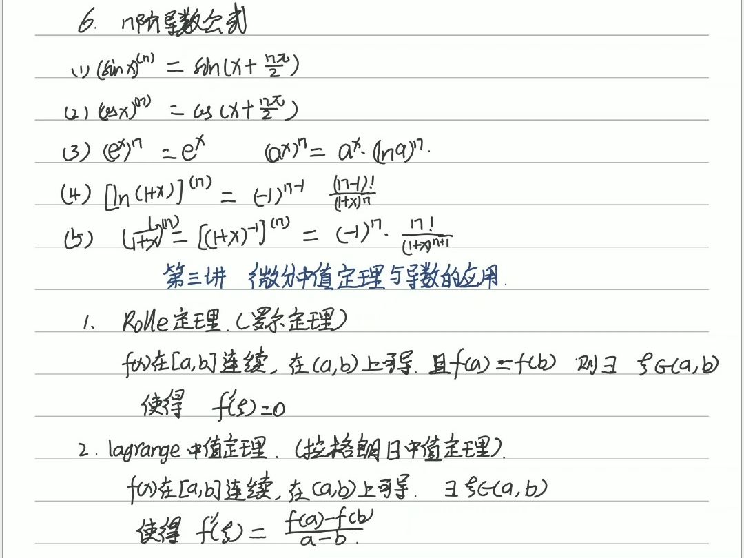 高数微积分期末速成,重要知识点总结,考试必过哔哩哔哩bilibili