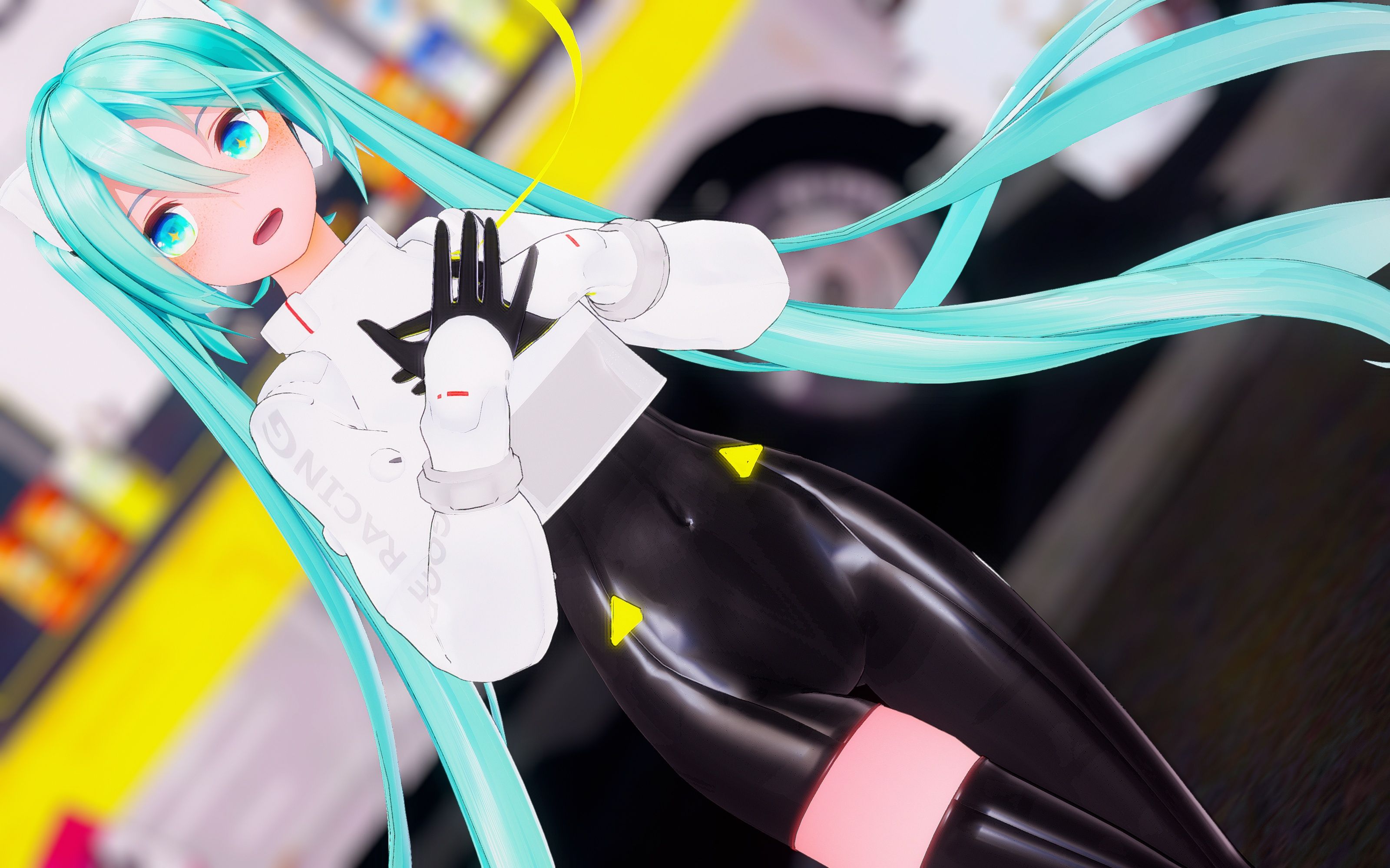 【4k全面屏】yyb式2022赛车初音 - horizon