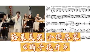 Descargar video: 小提琴有谱观赏：🍊《橙子花开》｜🇺🇸蓝草音乐Orange Blossom Special｜小提琴改编、演奏：奥古斯丁Augustin Hadelich