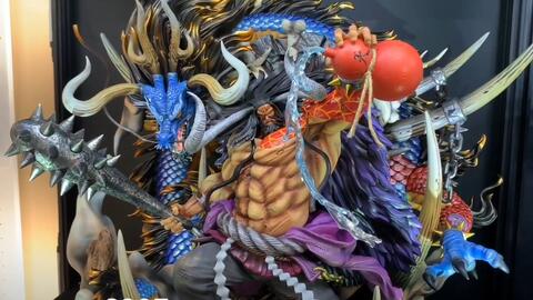 海贼王One Piece - Unboxing u0026 Review Kaido Resin Statue BP