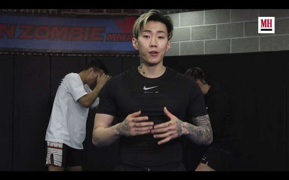 朴宰范像jaypark真男人一样滴去战斗吧日复一日高强度的mma才能拥有