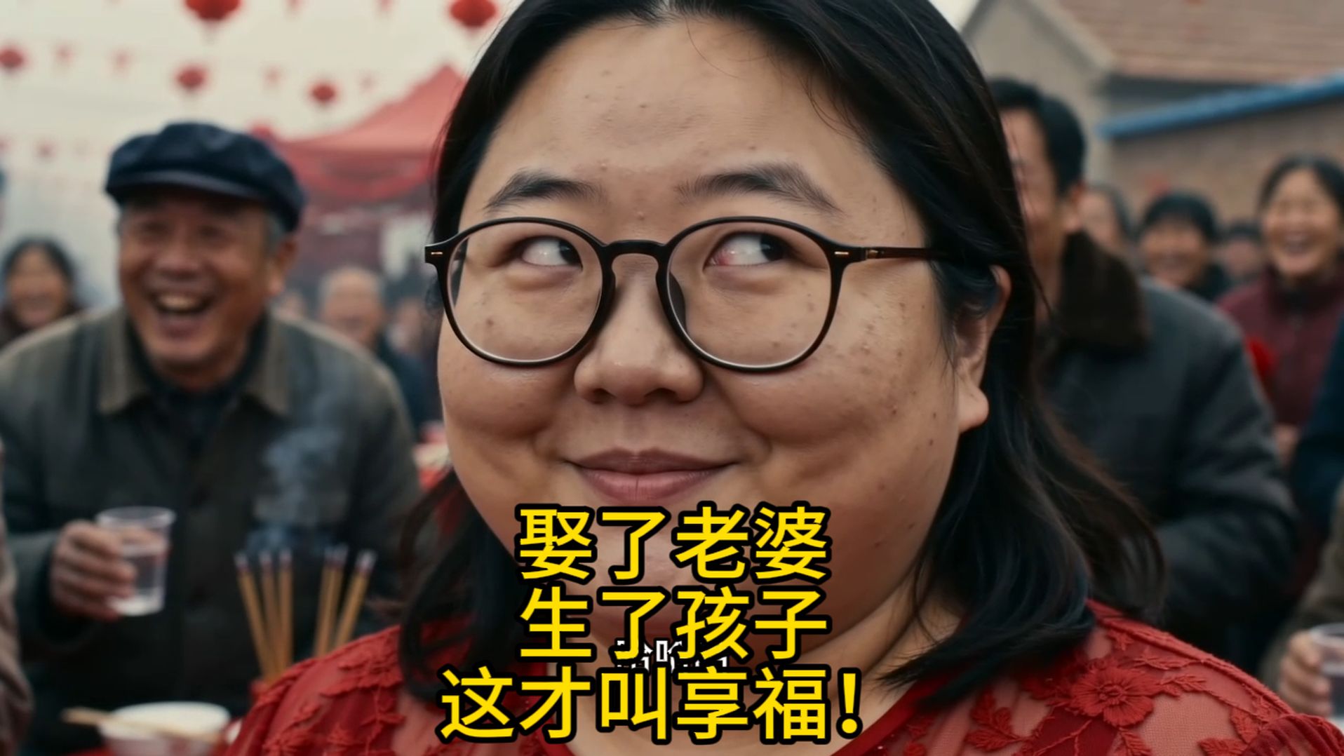 娶了老婆，生了孩子，这才叫有出息！！（中式恐怖）