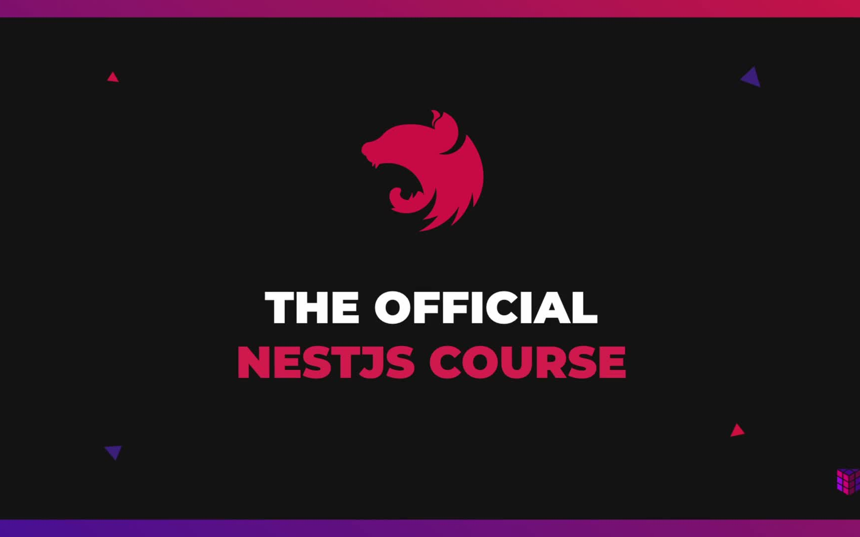 NestJS 官方基础课程【中英字幕 NestJS Fundamentals Course】哔哩哔哩bilibili