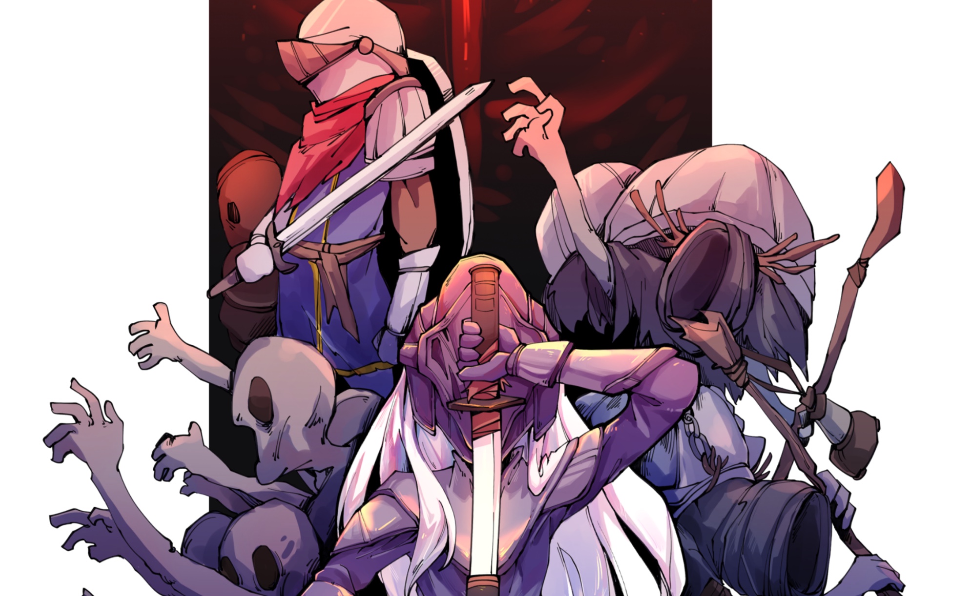 【绘画过程】【黑暗之魂3】我辈游魂之王