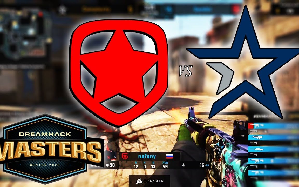 gambit vs complexity - csgo highlights _ dreamhack masters_哔哩