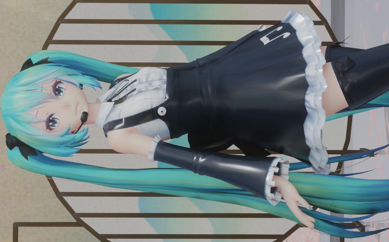 18:9竖屏初音MMD.彩虹节拍.手机动态壁纸向哔哩哔哩bilibili