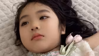 突然发现这个女孩有点美