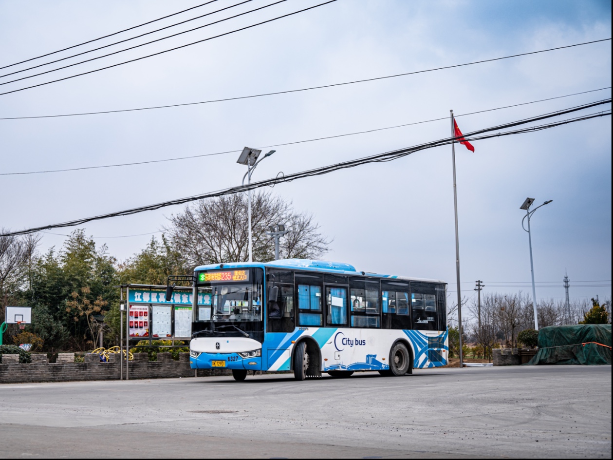 扬州公交js6851ghp运行实录