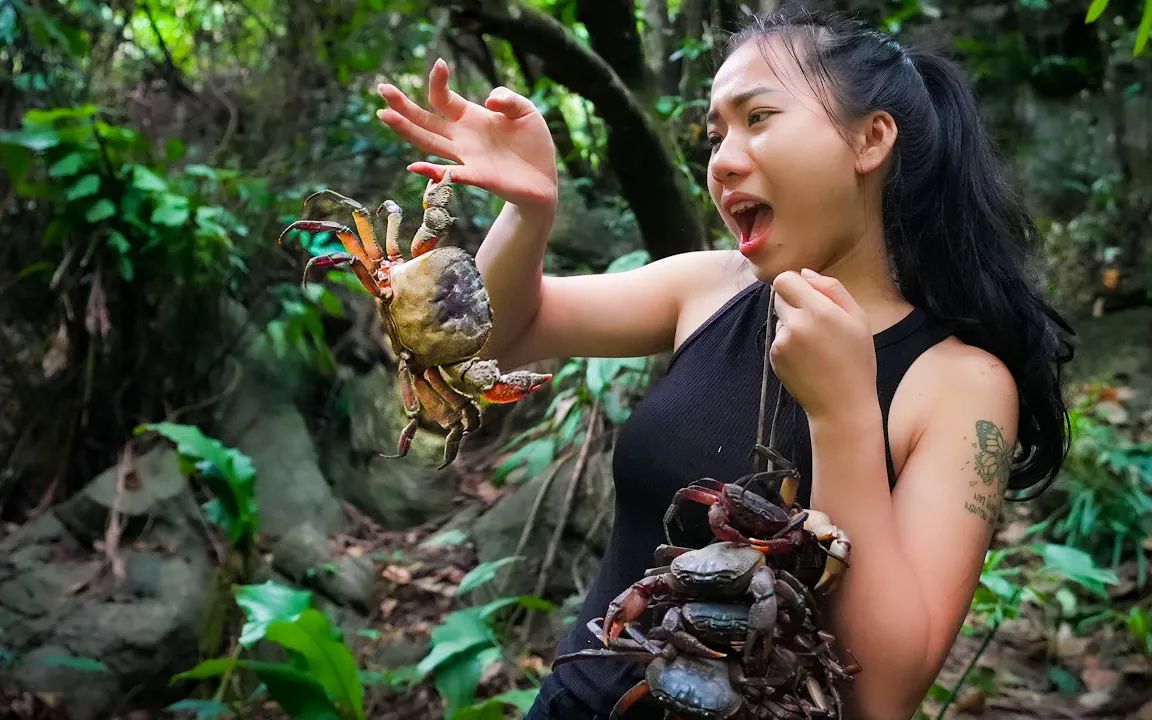 越南小姐姐荒野求生图片