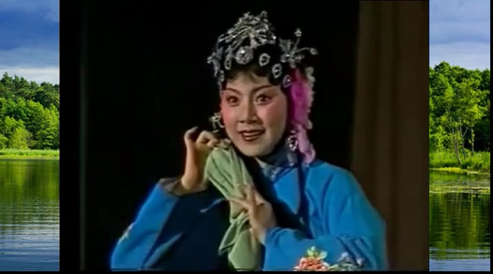 黄梅戏小辞店选段花开花放演唱马兰