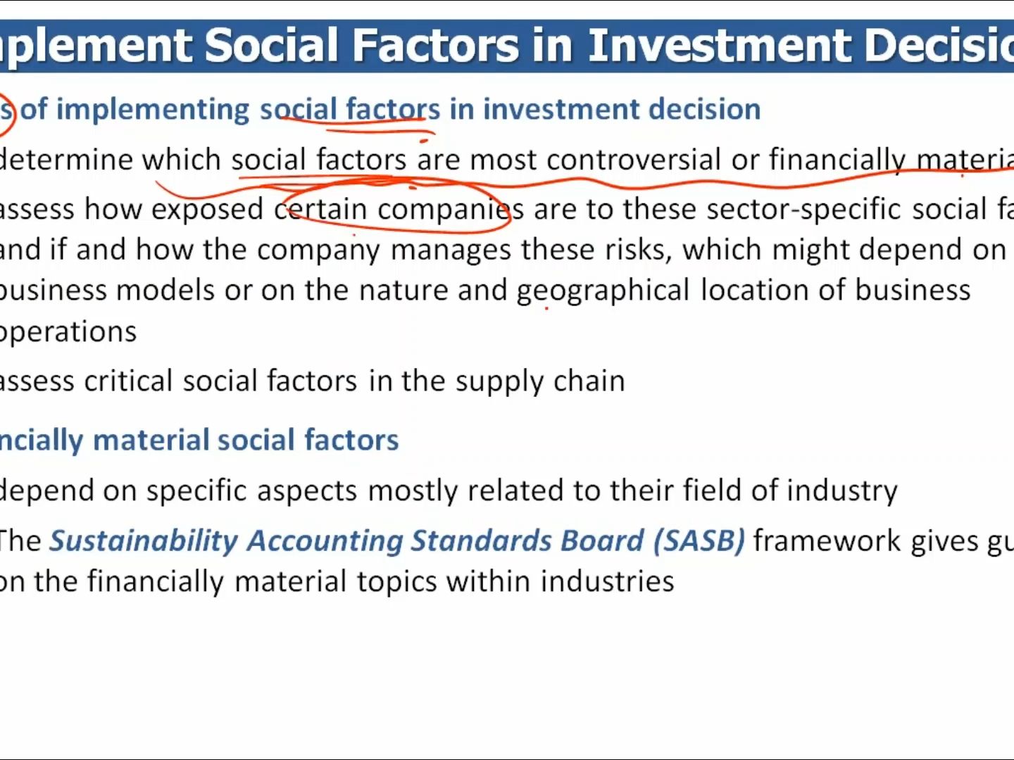 408.Implement Social Factors in Investment Decision & Categorization of Social哔哩哔哩bilibili