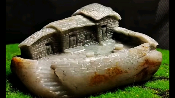 和田玉雕刻石屋