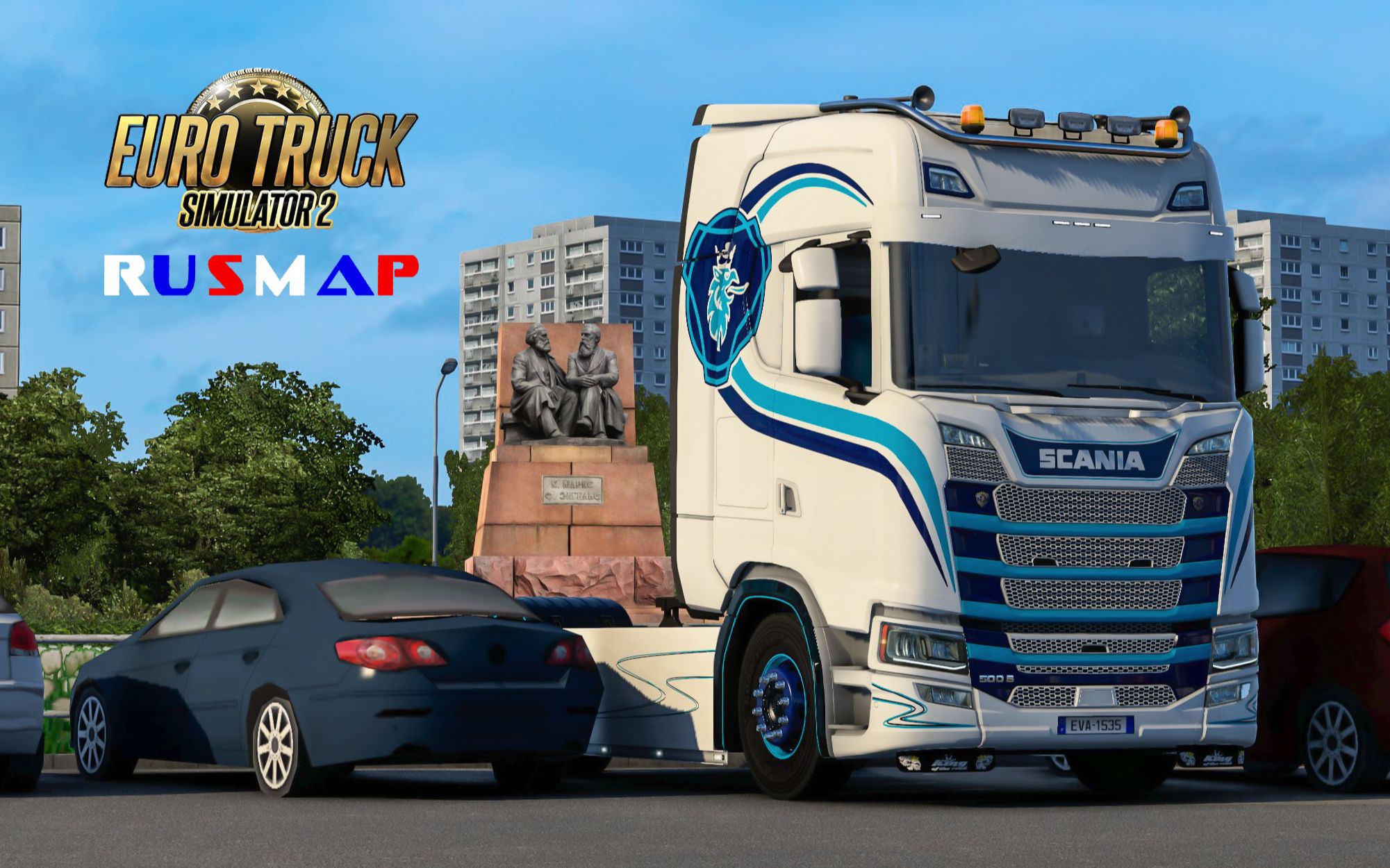 《欧洲卡车模拟2》向北探索俄罗斯彼得罗扎沃茨克 Euro Truck Simulator 2哔哩哔哩bilibili