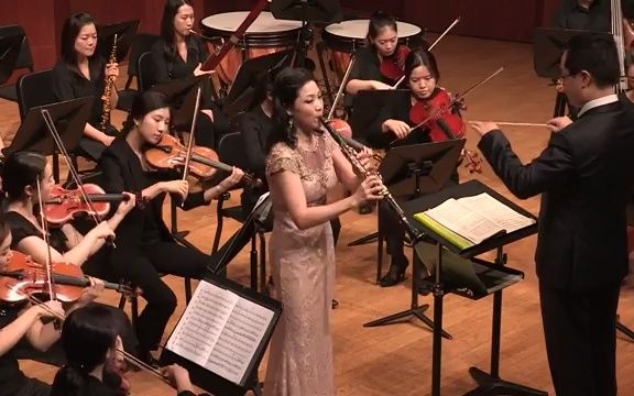 [图]罗西尼 引子主题与变奏 G. Rossini: Introduction Theme and Variations for clarinet and orch