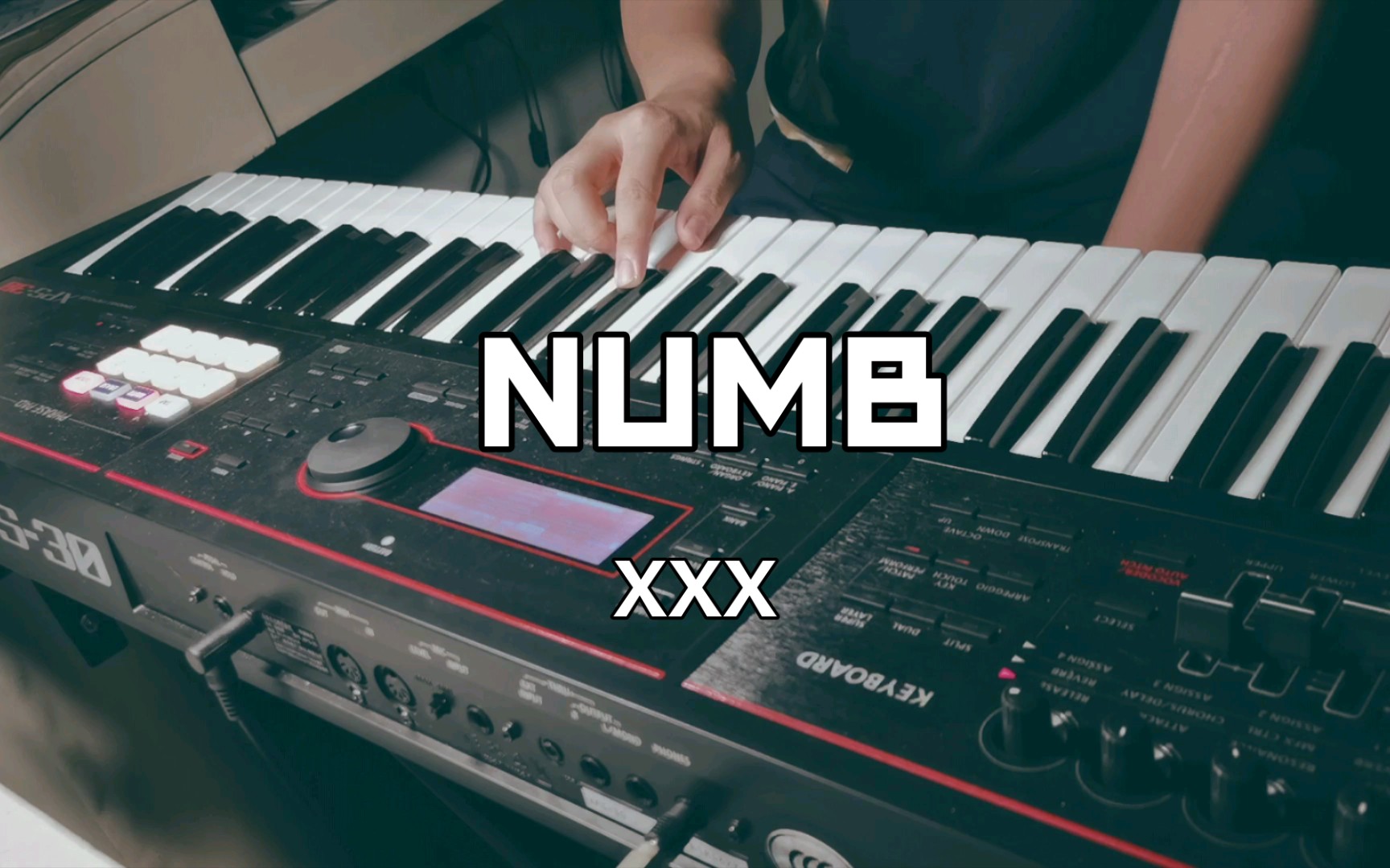 活动作品roland罗兰xps30合成器演奏xxxtentacionnumb