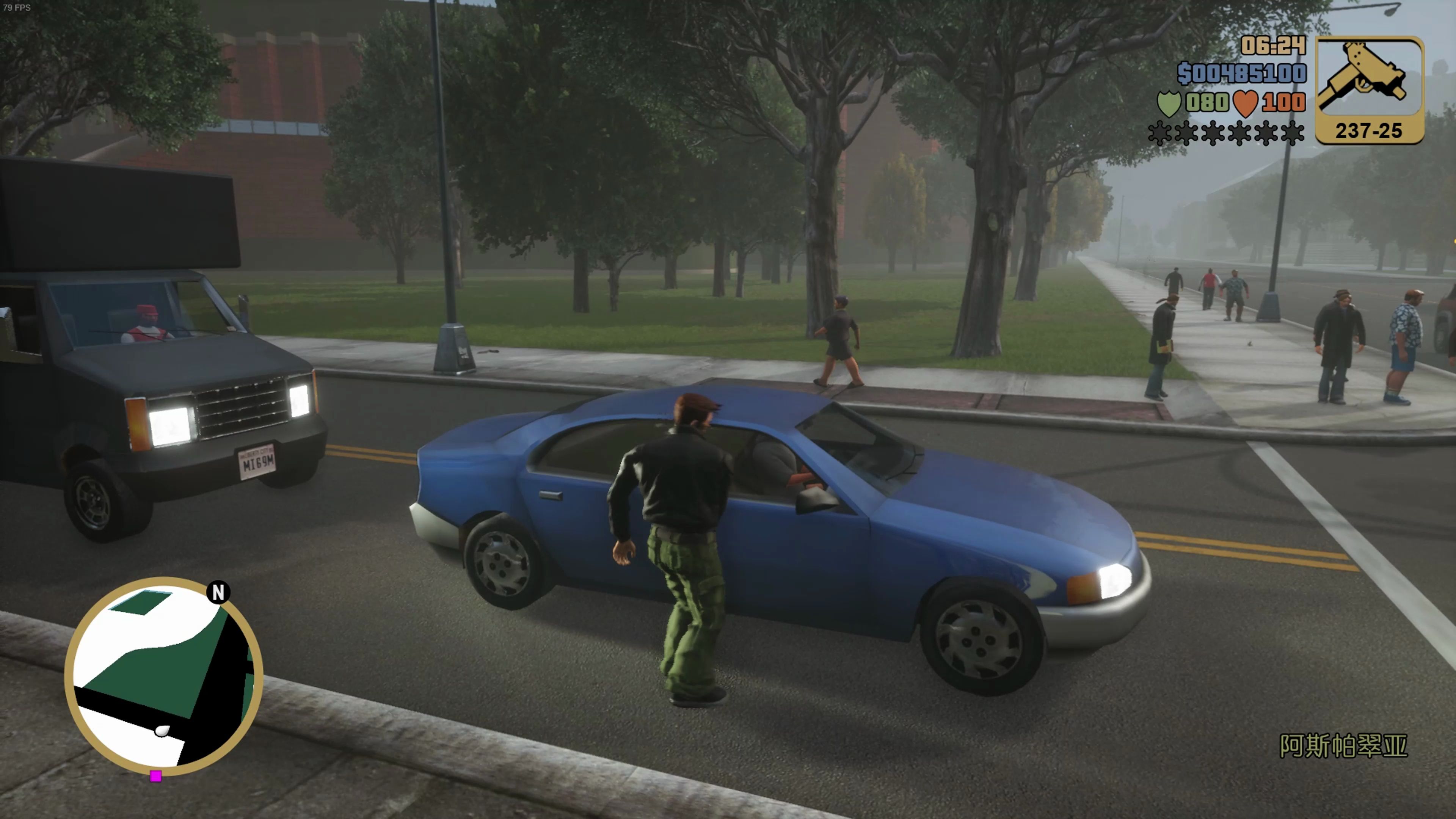 gta3重制版全剧情流程《二岛电话亭偷车》