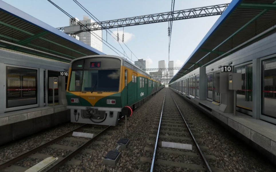 【hmmsim metro】首尔地铁一号线 (重大更新——线路扩展及点牌,侧门