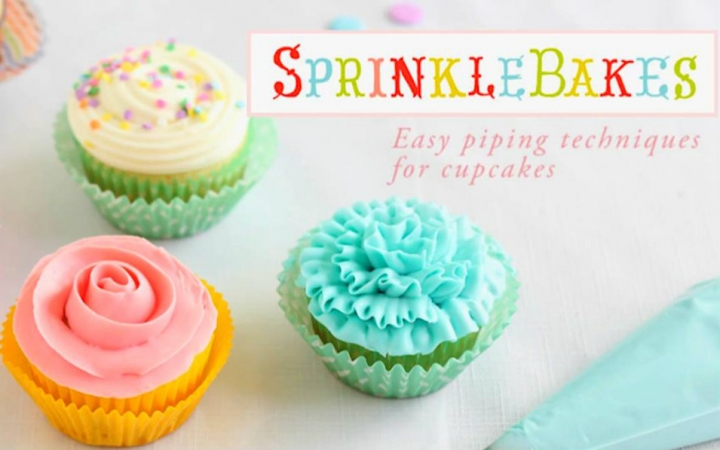 【Sprinkle Bakes】纸杯蛋糕裱花教程哔哩哔哩bilibili