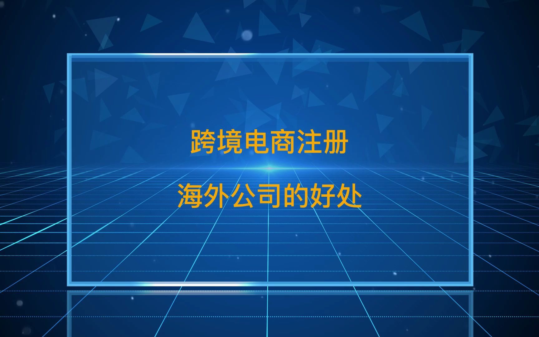 跨境电商注册海外公司的好处有哪些?哔哩哔哩bilibili