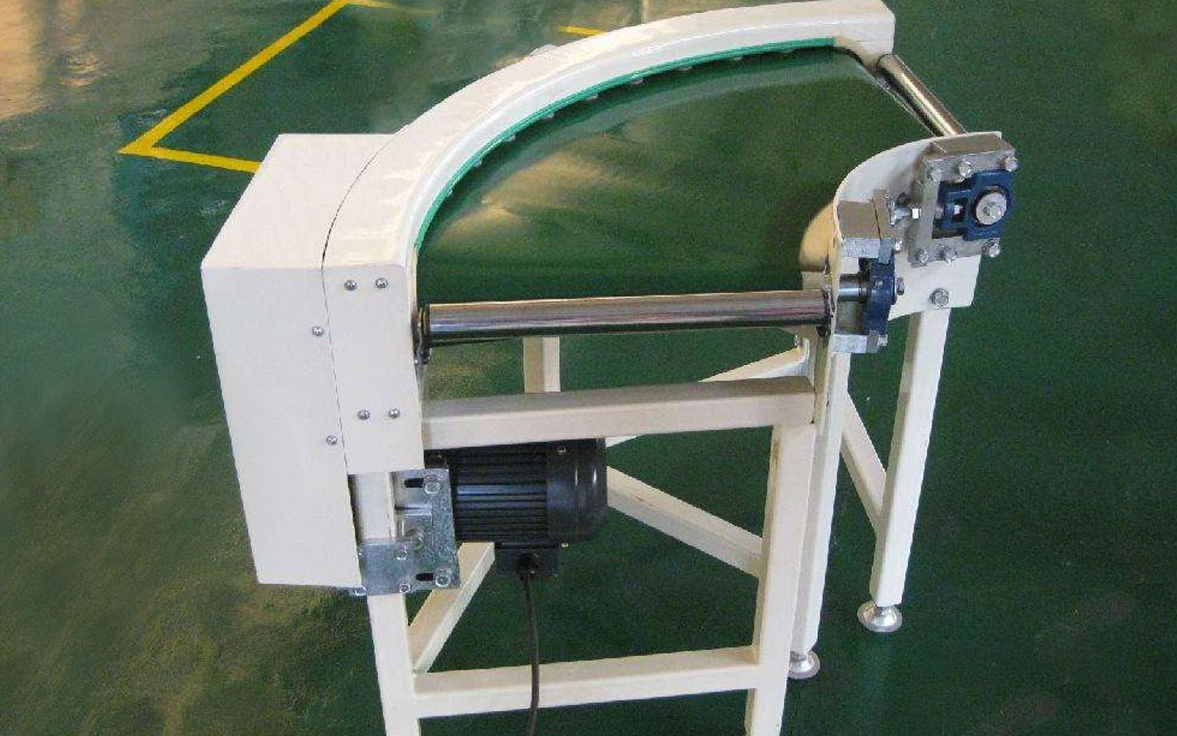 转弯皮带输送机怎么选电机?实例计算教你电机选型流程公式计算