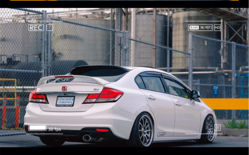 活动  本田九代半思域si(白色)写真