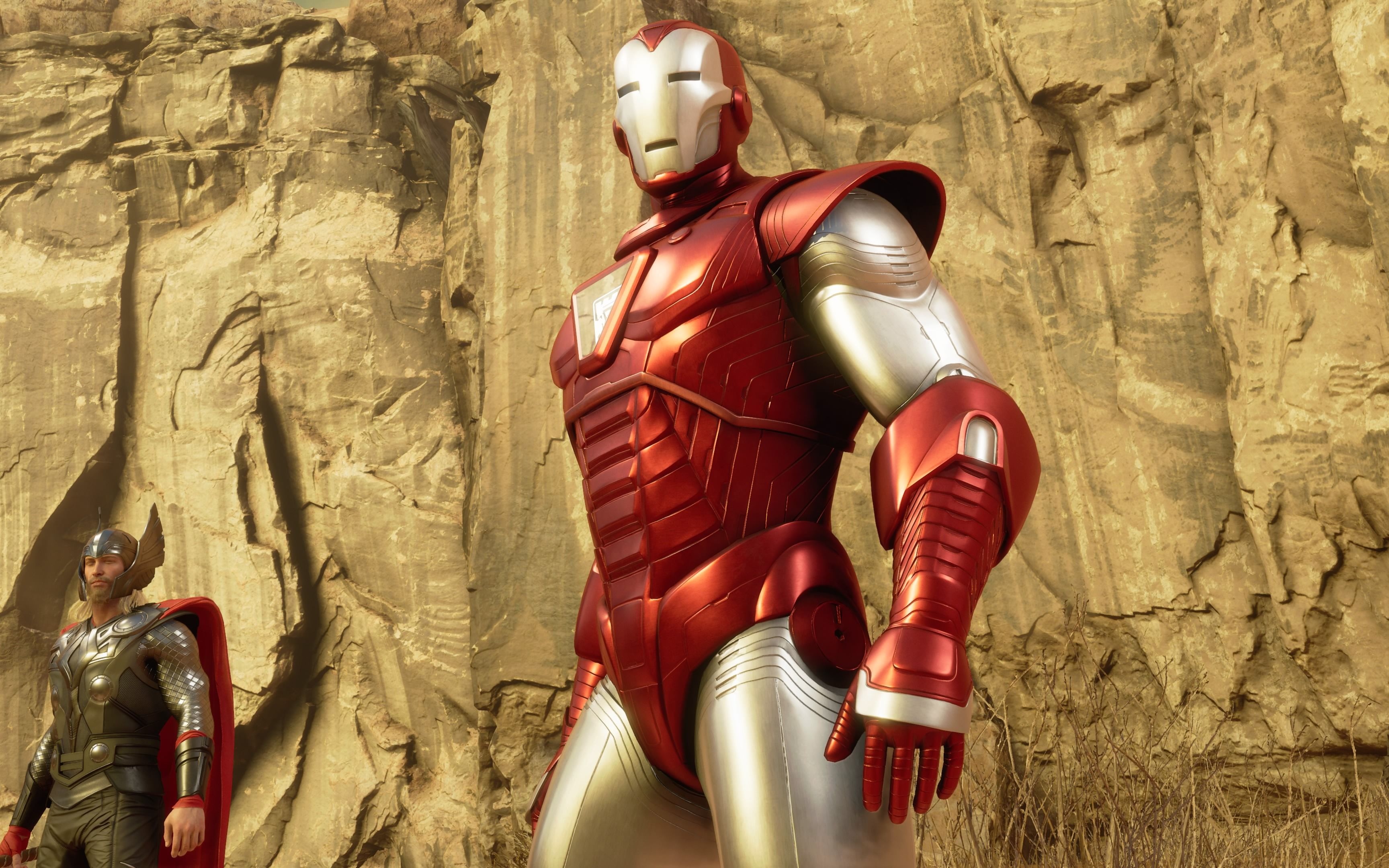 钢铁侠经典银色百夫长战衣(ps5漫威复仇者)