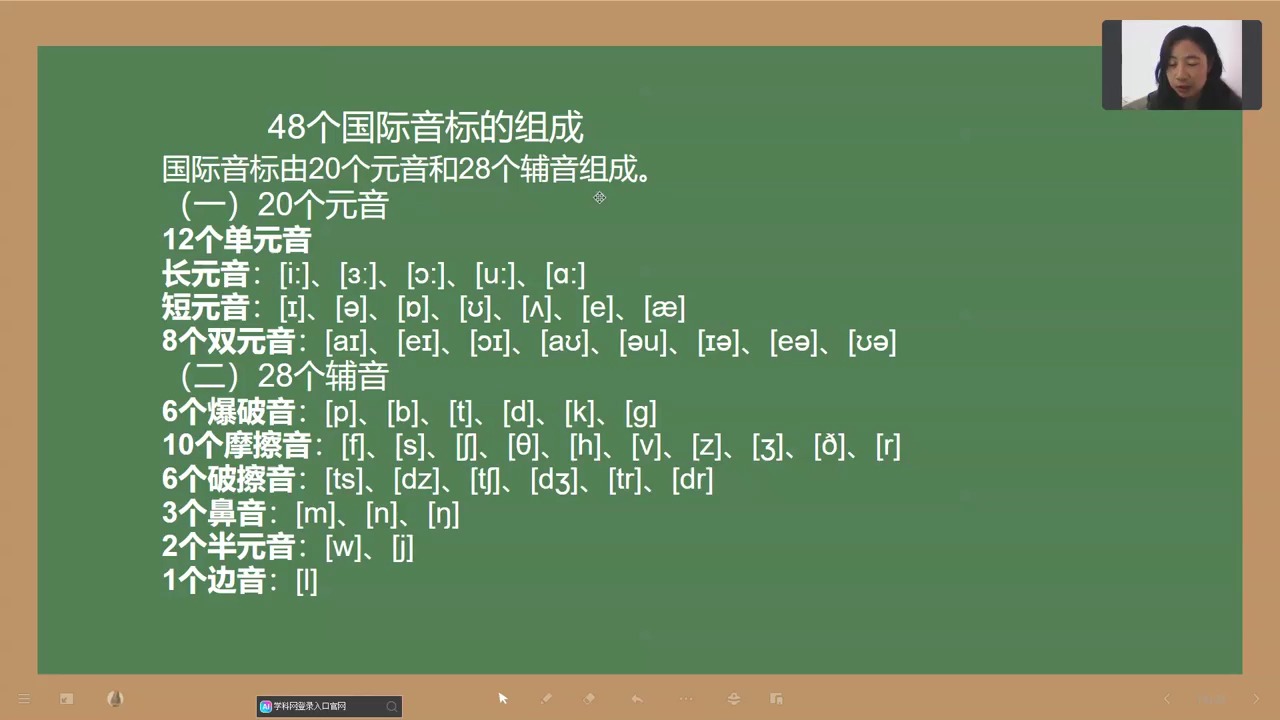 48个国际音标哔哩哔哩bilibili