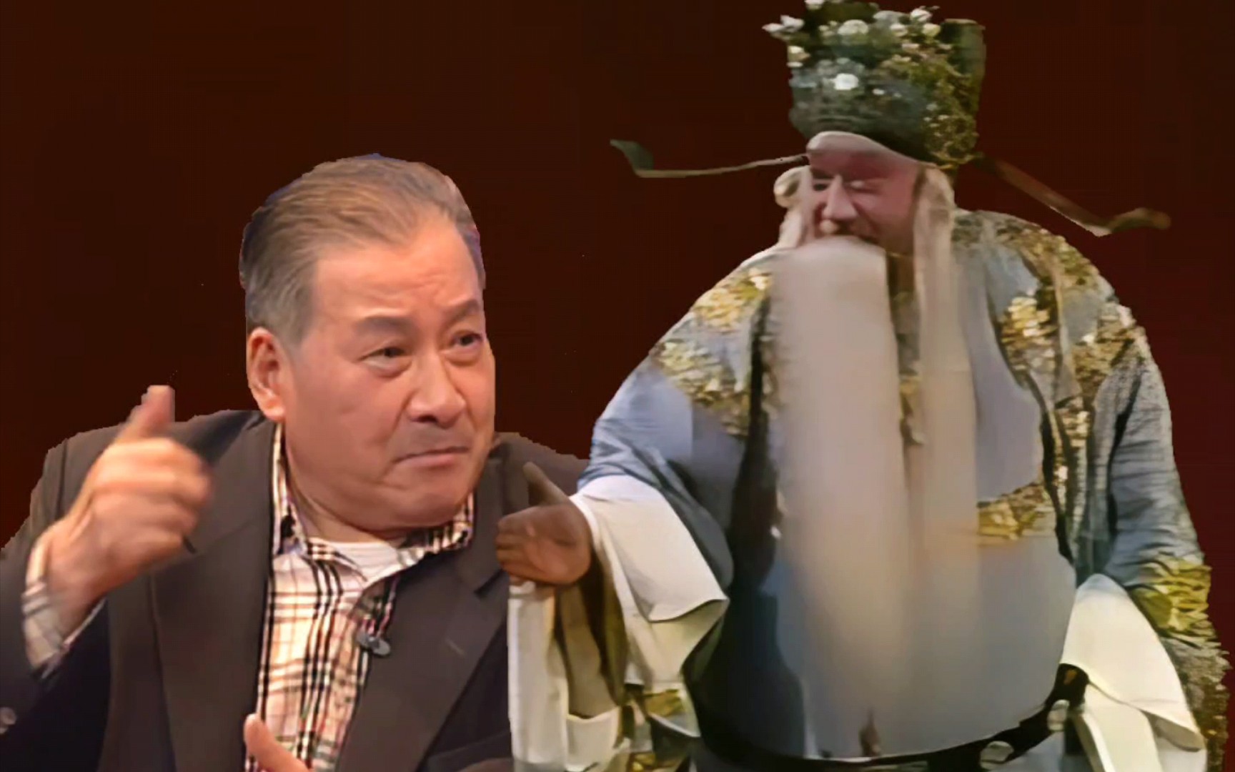 京剧《威震三关》念白选段 访谈版 赵麟童先生饰寇准(前段自配念白