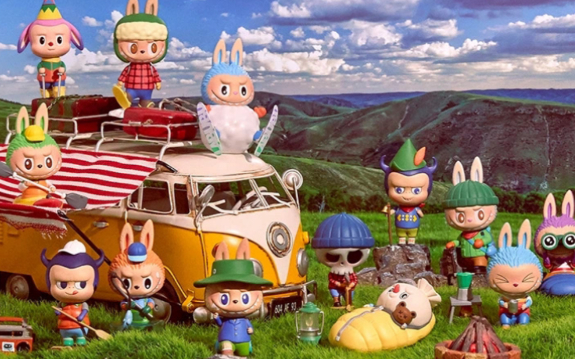 【拆盲盒】泡泡玛特十月新品labubu拉布布精灵野外露营野营系列盲盒