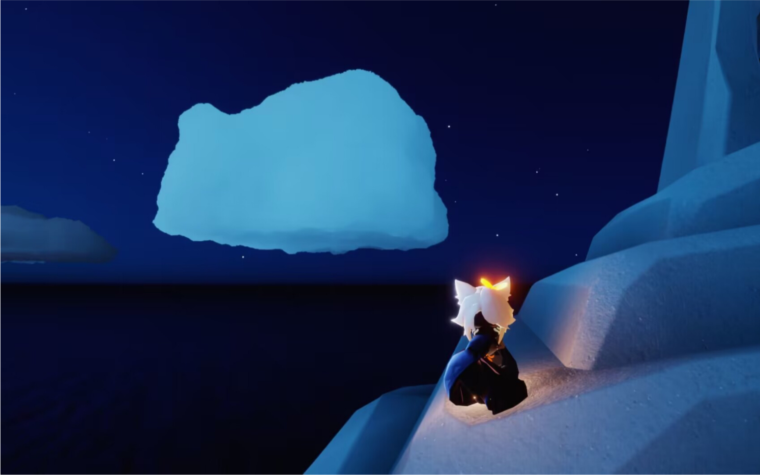 光遇小无翼四分钟拿圣岛书虫先祖!小帐篷也可以派上用场啦!