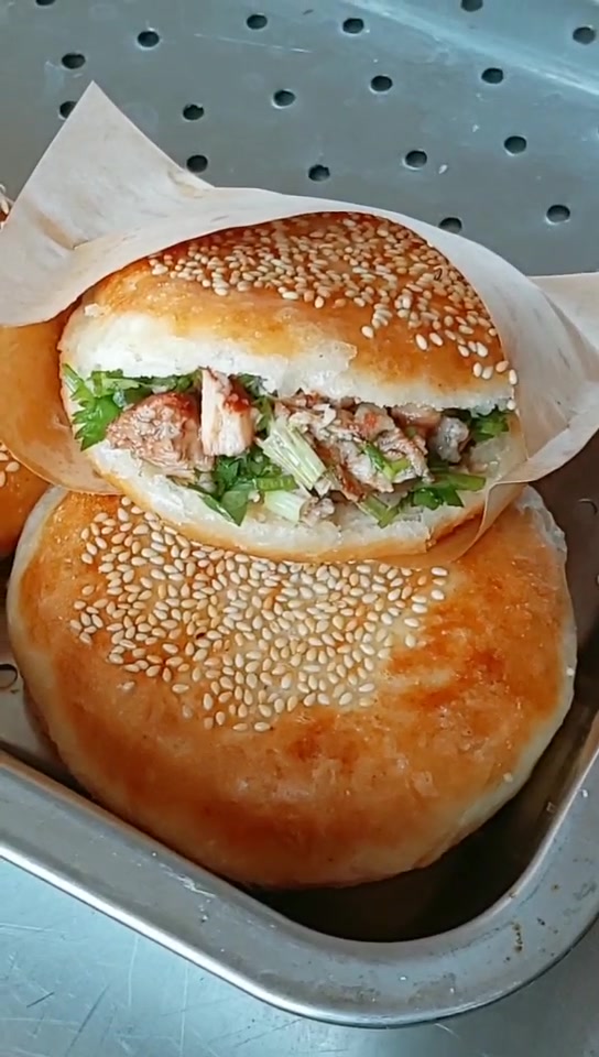 油酥烧饼夹肉培训-保定孙大妈小吃培训课程_哔哩哔哩_bilibili