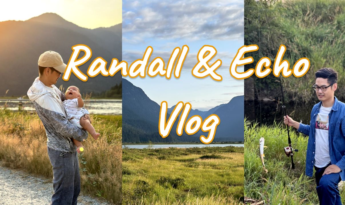 Randall&Echo Vlog|Granville Island 一日游|𐟎㩇拾钓鱼大业|一些快乐的夏日碎片|Jasper三个月啦哔哩哔哩bilibili