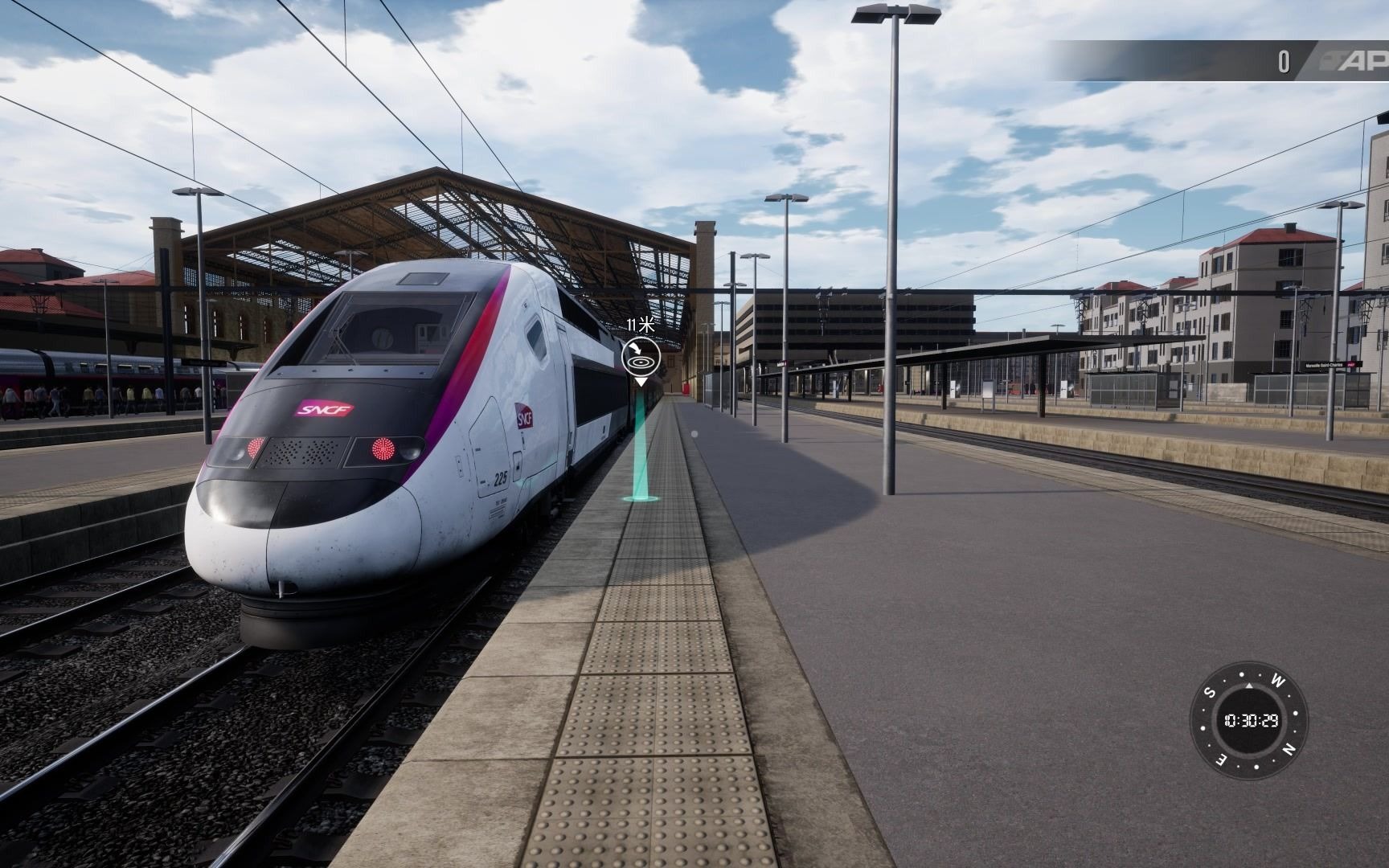 模拟火车世界 train sim world 203 法国高铁列车教学任务