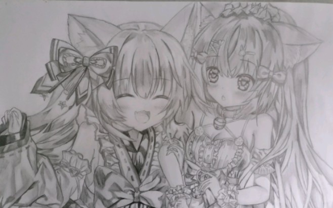 咸鱼喵喵:莉莉娅和喵露露