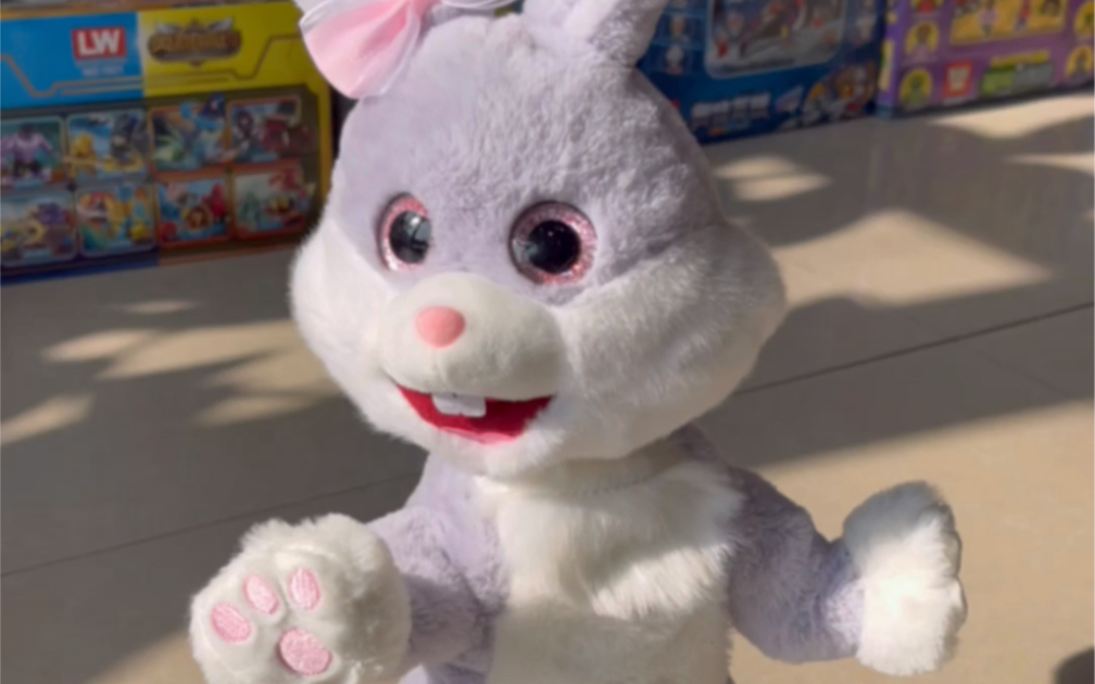 会唱歌跳舞学说话的拉比兔