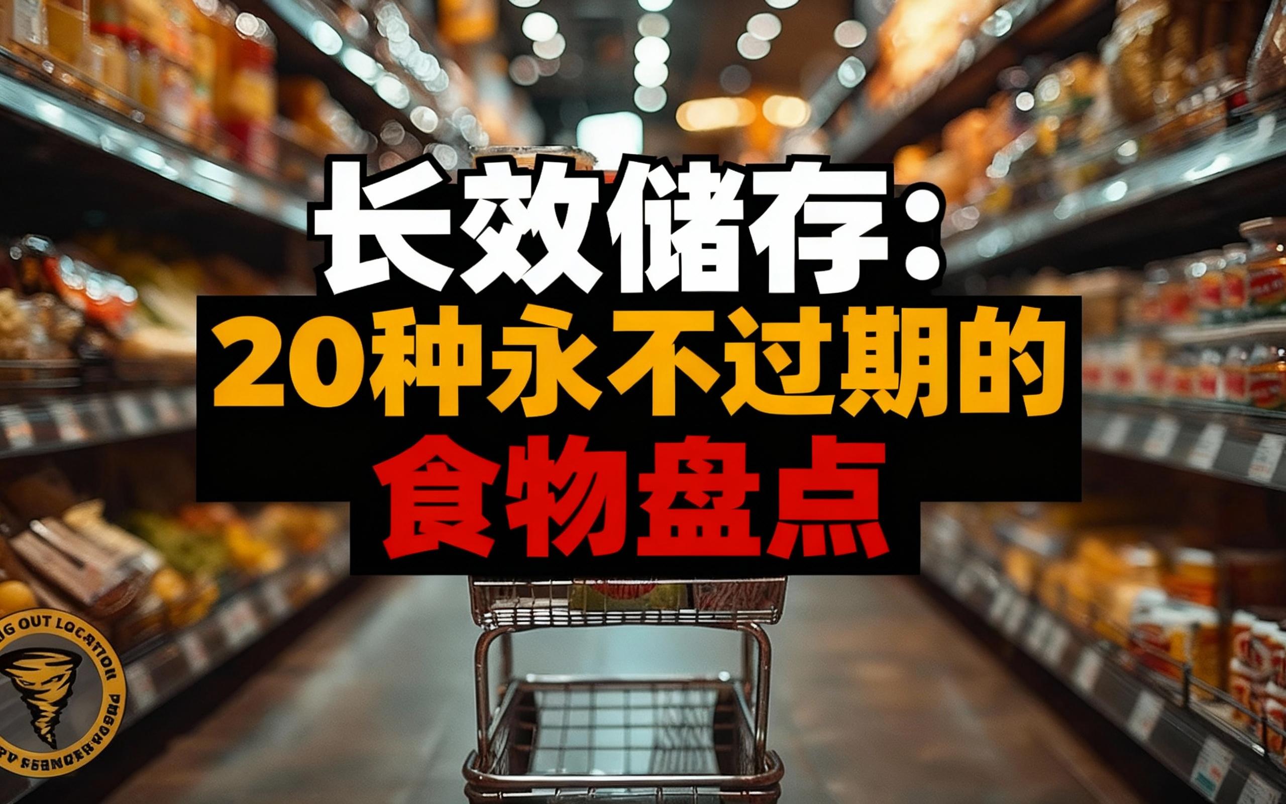 [中配]长效储存：20种永不过期的食物盘点 - The Bug Out Location