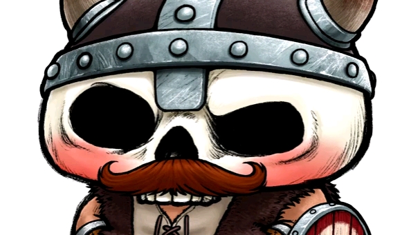 骷髅熊猫帮pandabone-维京海盗