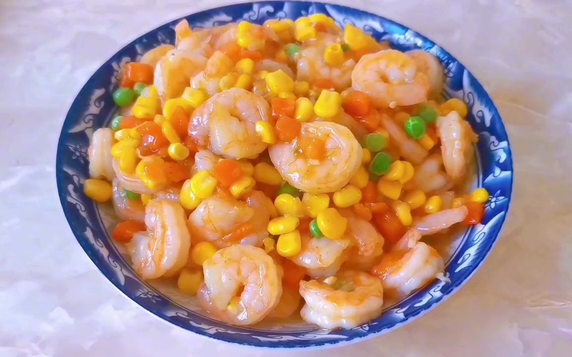 什锦虾仁,特适合孩子和老人吃,你知道怎么做好吃又不失营养吗?