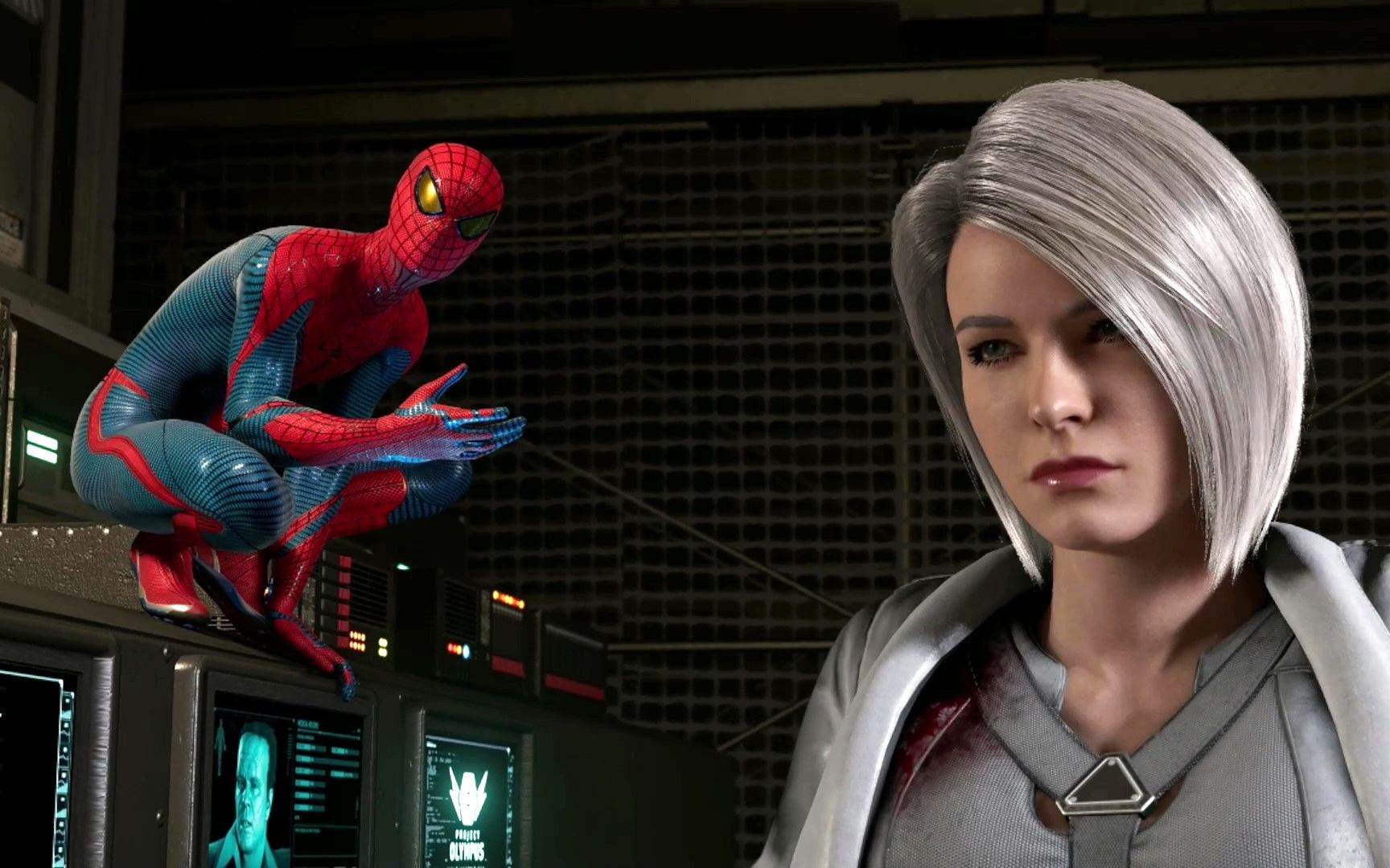 ps5漫威蜘蛛侠重置版击掌合作银貂篇2