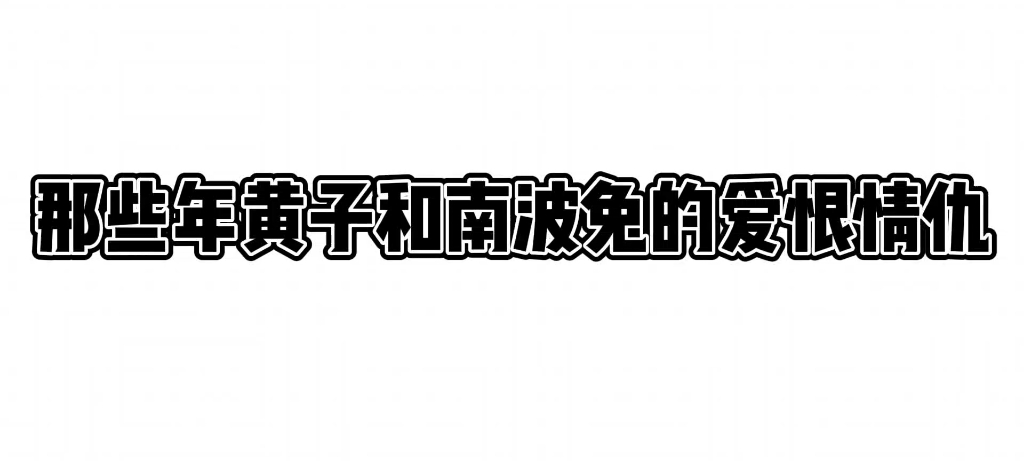 【黄子弘凡|跳地旅行团】那些年黄子与南波兔的爱恨情仇哔哩哔哩bilibili