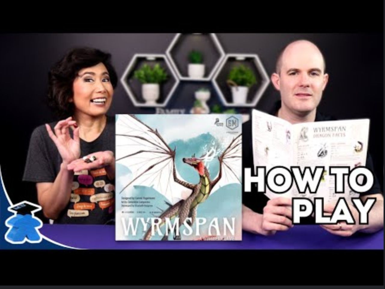 [图]《龙翼翱翔》（2024）怎么玩 Wyrmspan - How to Play Board Game. Wingspan the Sequel🦅🐉