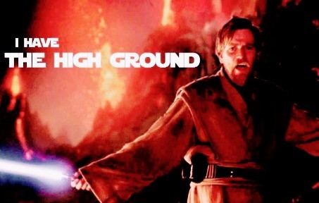 【星战经典情节配音素材】I have the high ground! 我占领了高地!【高质量消音素材】哔哩哔哩bilibili