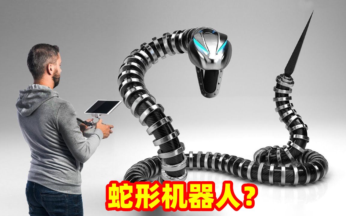 仿生蛇形机器人原理图片