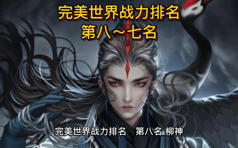 完美世界的实力排名