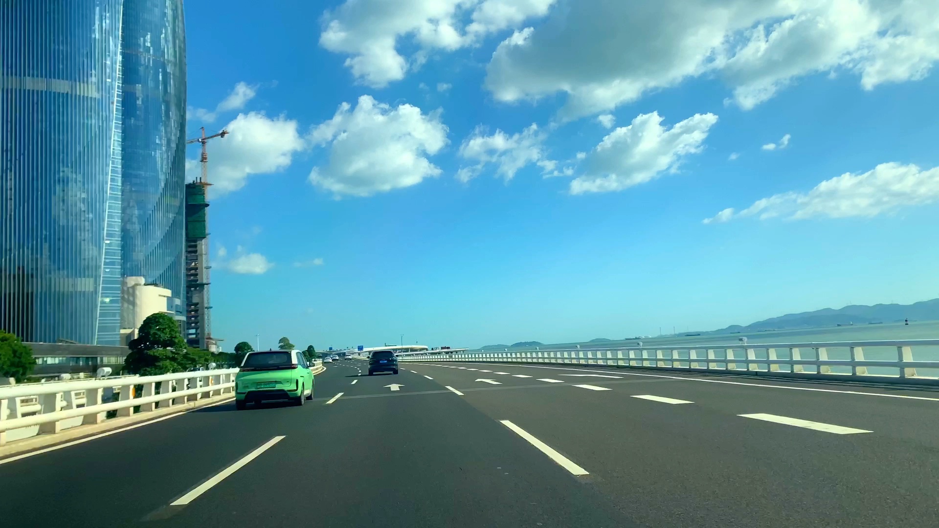 演武大桥全景图片