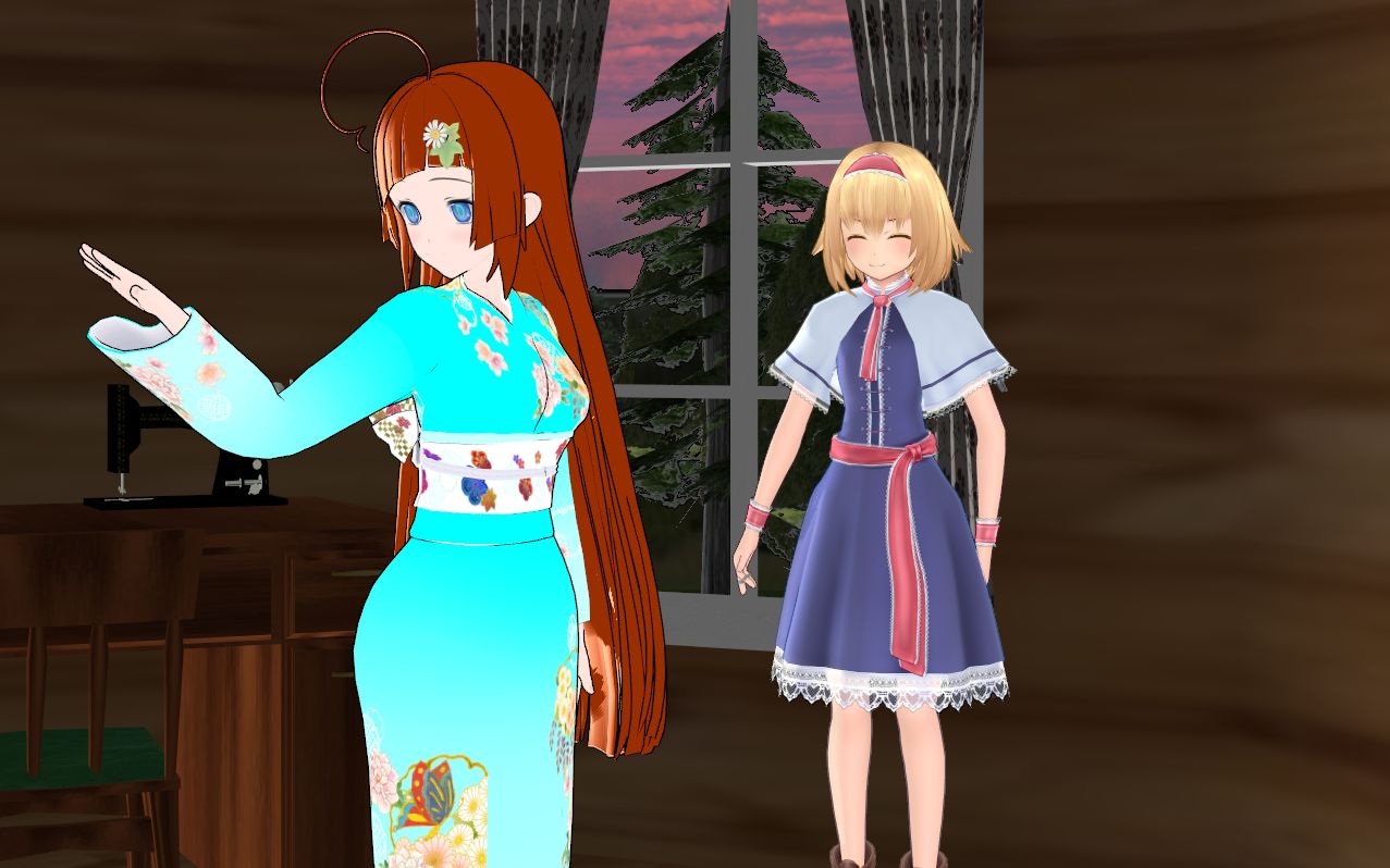 东方mmd纸芝居卡丽兹的日常4