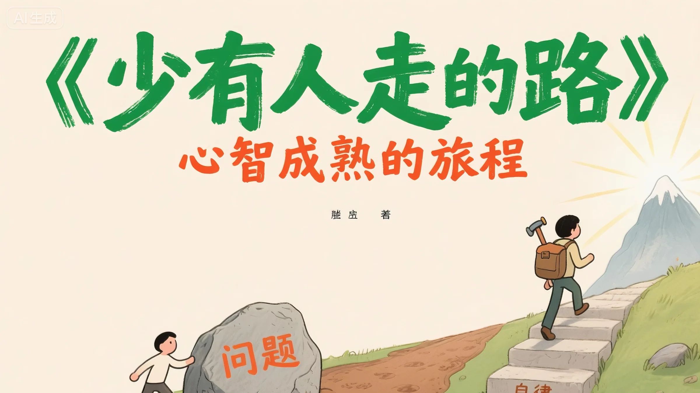 人生的常态不是快乐，而是痛苦！ 10分钟吃透《少有人走的路》，这才是99%的人逃避的真相