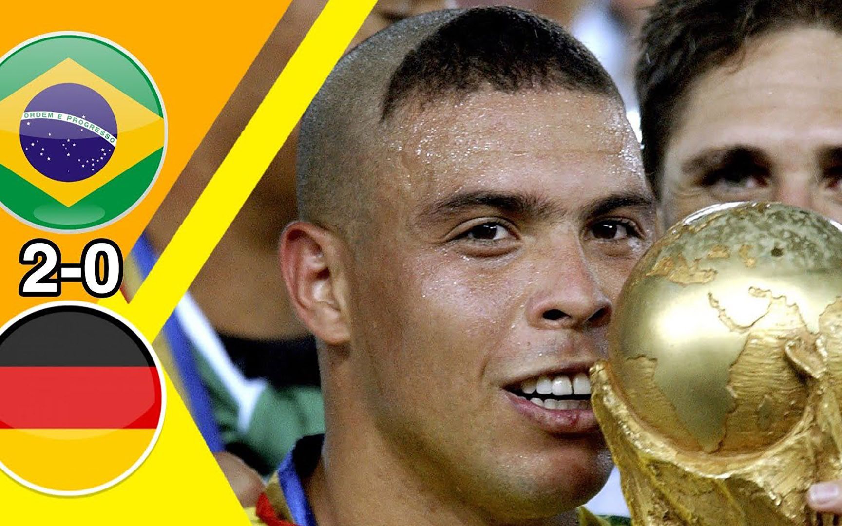 98年世界杯,巴西队大战德国队,大罗这次没让球迷失望_哔哩哔哩_bili