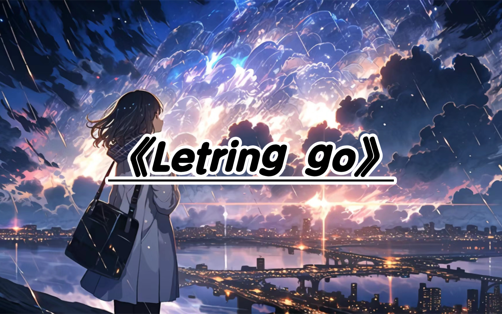 [图][emo歌曲]letting go ‖让悲伤溜走‖